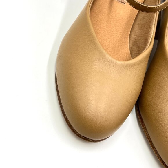 Bloch Womens Size 7.5 S0379L Broadway Lo Character Dance Shoes Caramel Tan - Picture 3 of 13